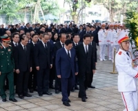 Lãnh đạo Đảng, Nhà nước viếng Tổng bí thư Nguyễn Phú Trọng- Tổng Bí thư Ban Chấp hành Trung ương Đảng Cộng sản Việt Nam