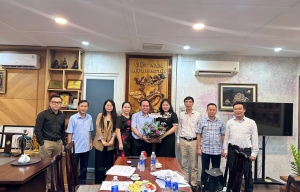 BỘ NỘI VỤ THĂM VÀ LÀM VIỆC VỚI HIỆP HỘI NHÀ VỆ SINH VIỆT NAM