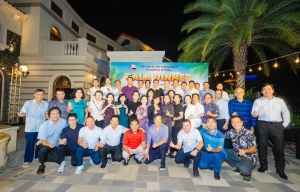 CHỦ TỊCH HIỆP HỘI NHÀ VỆ SINH VIỆT NAM THAM DỰ GALA DINNER CỦA LIÊN ĐOÀN DOANH NGHIỆP TỈNH BÌNH DƯƠNG TẠI PHÚ QUỐC