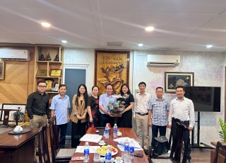 BỘ NỘI VỤ THĂM VÀ LÀM VIỆC VỚI HIỆP HỘI NHÀ VỆ SINH VIỆT NAM