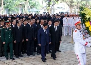 Lãnh đạo Đảng, Nhà nước viếng Tổng bí thư Nguyễn Phú Trọng- Tổng Bí thư Ban Chấp hành Trung ương Đảng Cộng sản Việt Nam