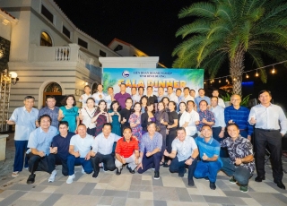 CHỦ TỊCH HIỆP HỘI NHÀ VỆ SINH VIỆT NAM THAM DỰ GALA DINNER CỦA LIÊN ĐOÀN DOANH NGHIỆP TỈNH BÌNH DƯƠNG TẠI PHÚ QUỐC